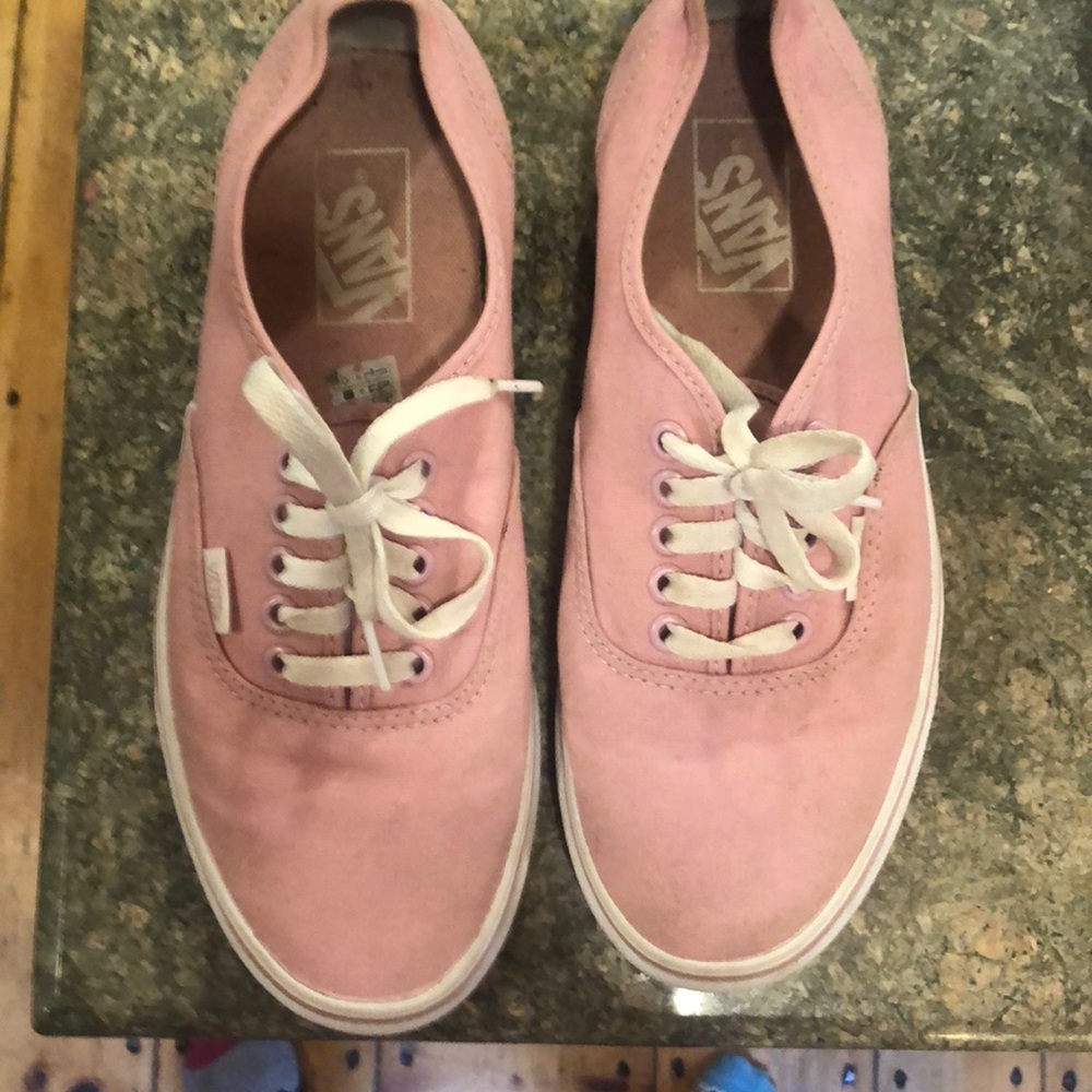Vans pink classic authentic sneakers